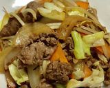 牛肉野菜炒め作り方7写真