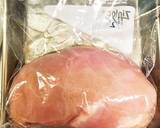 ズボラな私の鶏ハム☆薄味しっとり作り方3写真