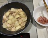 こかぶと鶏肉のクリーム煮2020作り方4写真