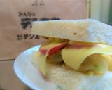 餃子とりんごのサンドイッチ作り方5写真