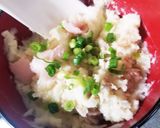 練りごま&ハム&小ネギのポテトサラダ♡作り方3写真