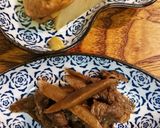 牛ごぼうしぐれ煮作り方4写真