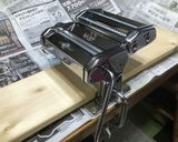 手打ちうどん自然薯で作った水無山芋うどん作り方1写真