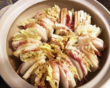 白菜と大根の豚ばらミルフィーユ鍋作り方4写真