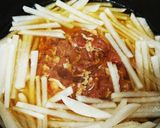 美味！栄養満点！大根と豚肉の炊き込みご飯作り方5写真