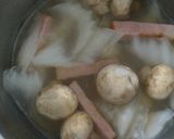 白菜とベーコンの豆乳煮☆作り方2写真