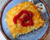 ハッシュドポテトのアラビアータチーズ焼き作り方1写真