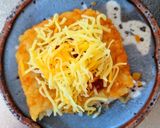 ハッシュドポテトのアラビアータチーズ焼き作り方2写真