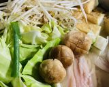 大根☆キャベツ☆むね肉やわらかうどん鍋♪作り方8写真