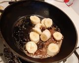 シナモンシュガーで焼きバナナ作り方3写真