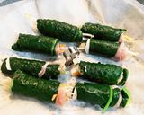 黒キャベツでお肉と野菜の蒸し料理作り方3写真