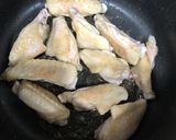 サツマイモや季節の野菜と手羽中の煮物♫作り方2写真