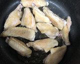 サツマイモや季節の野菜と手羽中の煮物♫作り方2写真