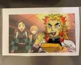 ペンでオブアート！『鬼滅の刃』煉獄杏寿郎作り方3写真