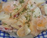 手羽先焼きと柿とりんごサラダ作り方10写真