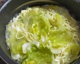レタスがメイン！鶏ハム+で塩ラーメン作り方10写真