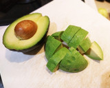 簡単！舞茸と豚コマのアボガドたっぷり炒め作り方1写真