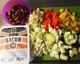 野菜たっぷりトマトスープ作り方1写真