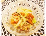 簡単☆白菜と柿の塩昆布サラダ作り方4写真