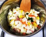 野菜たっぷりトマトスープ作り方4写真