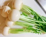かぶの葉っぱご飯作り方1写真