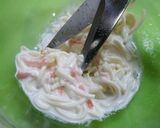 簡単！オムレツ☆ほうれん草パスタ作り方2写真