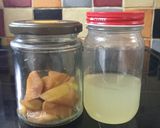 林檎の天然酵母水, おさらい(冬編)作り方1写真