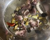 飯蛸とオリーブのスパゲティ。作り方3写真