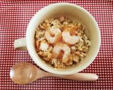 すぐ美味しい❤オートミールのマグ海老炒飯作り方4写真