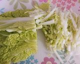ホットクックで合いびき肉と白菜の重ね煮作り方2写真