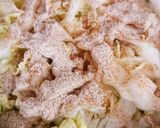 ホットクックで合いびき肉と白菜の重ね煮作り方4写真