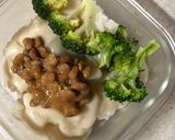 納豆とシチューでドリア風作り方2写真