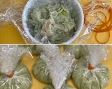 里芋の茶巾蒸しとスピルリナ柚子胡椒作り方5写真