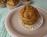HMで作る!混ぜるだけ小松菜バナナケーキ作り方5写真