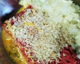 チーズハンバーグ作り方1写真