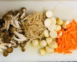 キノコと根菜の切り干し大根作り方1写真
