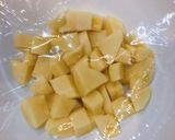 鮭フレークと卵のポテトサラダ作り方1写真