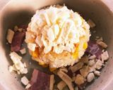 ママの1人ランチ(弁当残りコーン飯編作り方3写真