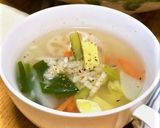 あったか簡単「具だくさん塩麹生姜スープ」作り方5写真