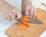 梅ともずくのスープ作り方1写真