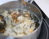 梅ともずくのスープ作り方5写真