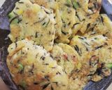 ひじきの煮物入り豆腐おやき作り方2写真
