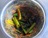 小松菜と韓国のりの味噌ナムル作り方6写真