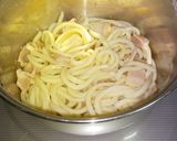 冷凍うどんで和風ペペロンチーノ作り方3写真