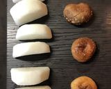 圧力鍋で2品♡鶏モモと大根の煮物&汁物作り方1写真