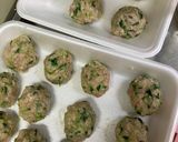 豆苗の包まない焼売作り方2写真