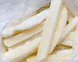ダイエットおやつ　揚げないポテトフライ作り方2写真