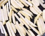 ダイエットおやつ　揚げないポテトフライ作り方3写真