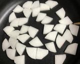 大根と、鶏肉のスパイシー炒め作り方3写真