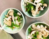 レンジ胸肉ブロッコリー塩炒め味青椒肉絲風作り方6写真